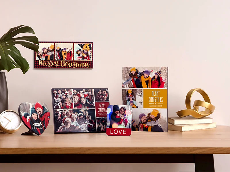 5mm Sublimation Wooden Panel with Black Kick Stand 5inch x 7inch / 127*177 mm