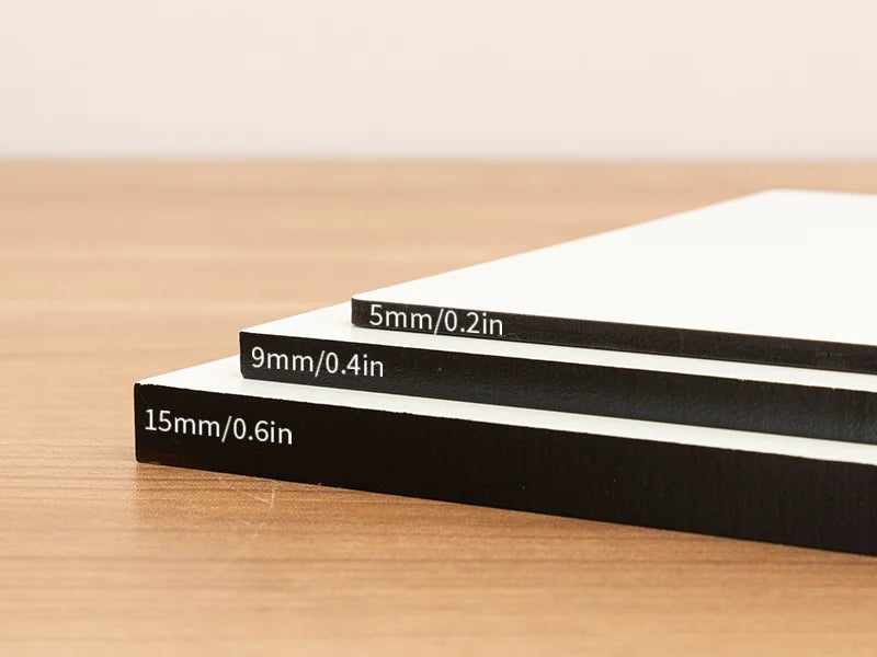 5mm Sublimation Wooden Panel with Black Kick Stand 5inch x 7inch / 127*177 mm
