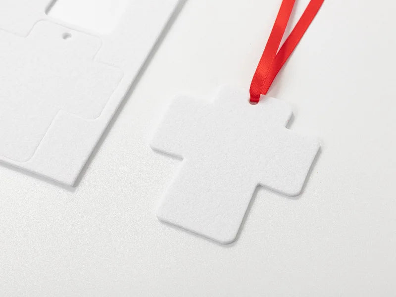 Sublimation Blanks Air Freshener (Cross, 6pcs/sheet)