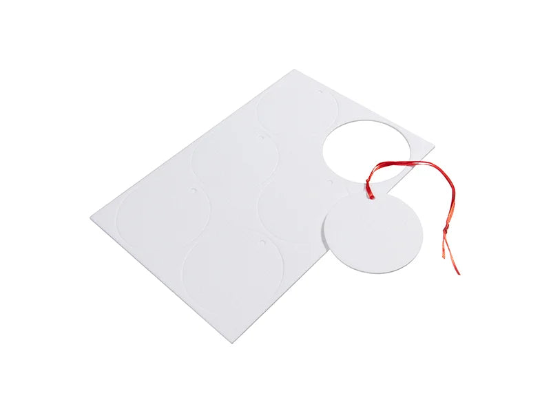 Sublimation Air Freshener(Round, 6pcs/sheet)