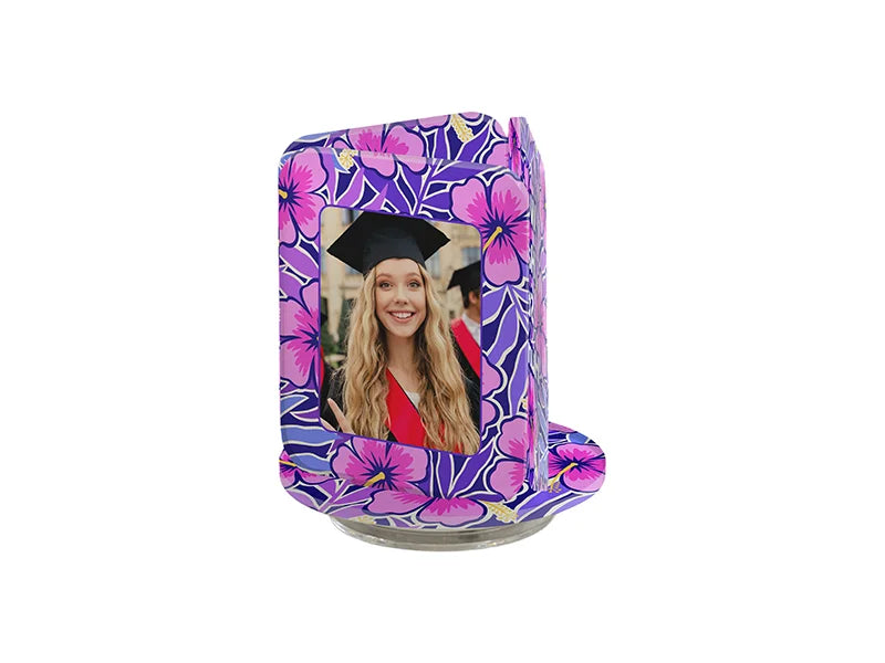 Sublimation Acrylic Rotating Pen Holder (9*10.8cm)