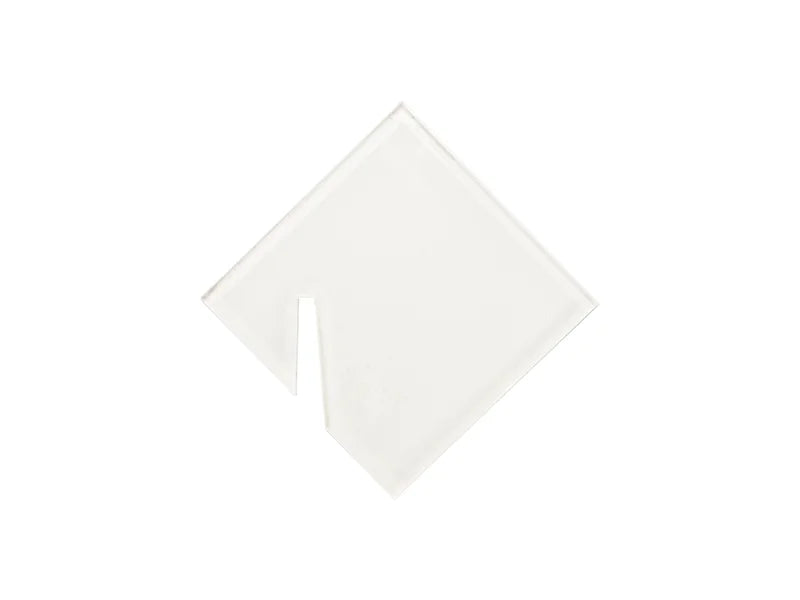 Sublimation Blanks Acrylic Drink Tags (3.5*3.5*0.4cm,Rhombic Shape)