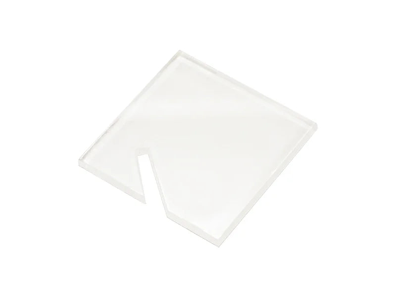 Sublimation Blanks Acrylic Drink Tags (3.5*3.5*0.4cm,Rhombic Shape)