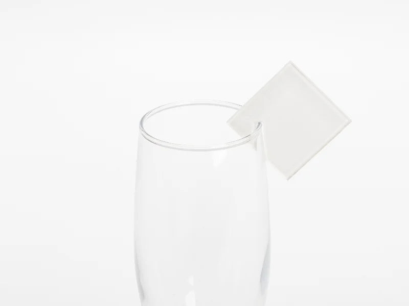 Sublimation Blanks Acrylic Drink Tags (3.5*3.5*0.4cm,Rhombic Shape)