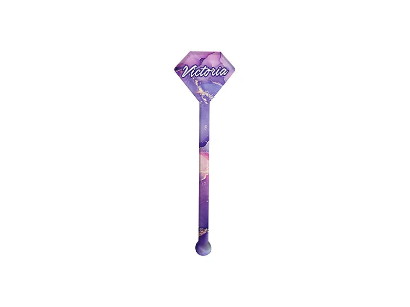 Sublimation Blank Acrylic Drink Stirrer (Short)