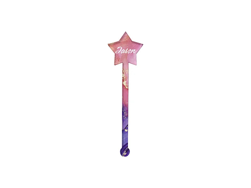 Sublimation Blank Acrylic Drink Stirrer (Short)
