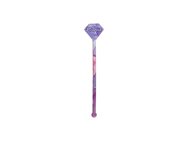 Sublimation Blank Acrylic Drink Stirrer (Long)