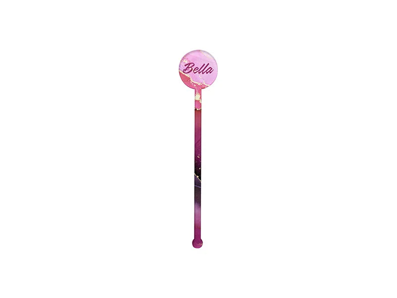 Sublimation Blank Acrylic Drink Stirrer (Long)