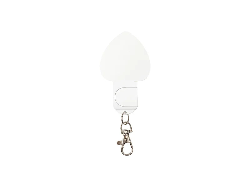 Sublimation Blanks Colorful LED Acrylic Light Up Keyring(Heart shape,7 colors)