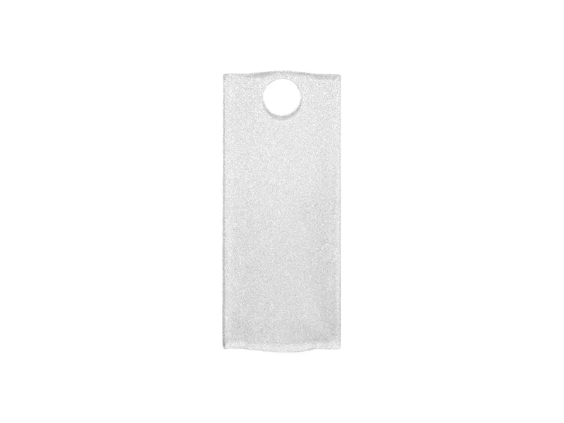 Sublimation Blank Acrylic Glitter Name Tag for 40oz Stanley Swivel Lid