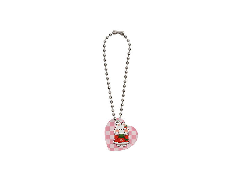 Sublimation Acrylic Name Tag Ornament for Stanley Tumbler(2.4*2.5*0.2cm,Heart shape)