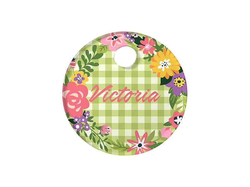 Sublimation Blanks Acrylic Name Tag (φ6.5*0.4cm,RND Shape)