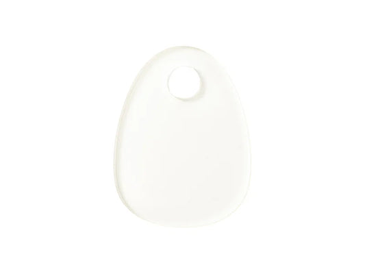 Sublimation Blanks Acrylic Name Tag (6.5*5*0.4cm,Egg Shape)