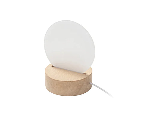 Sublimation Blanks Acrylic Photo Frame(Round, 12*13*0.4cm)