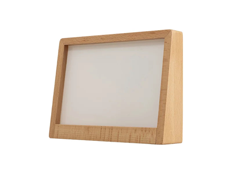 Sublimation 7inch Beech Wood Photo Frame with Acrylic Insert