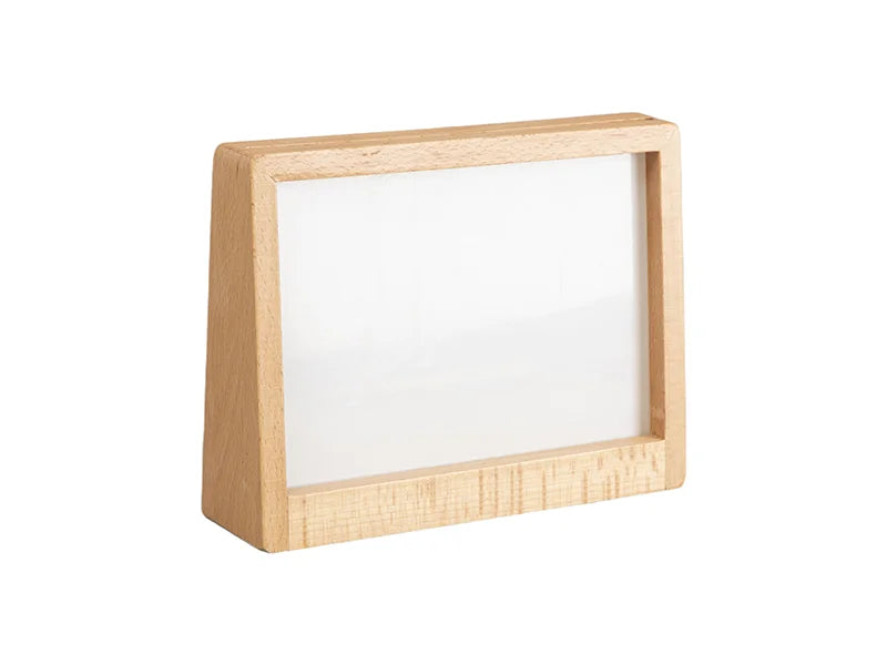 Sublimation 7inch Beech Wood Photo Frame with Acrylic Insert