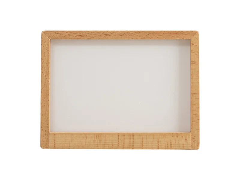 Sublimation 7inch Beech Wood Photo Frame with Acrylic Insert