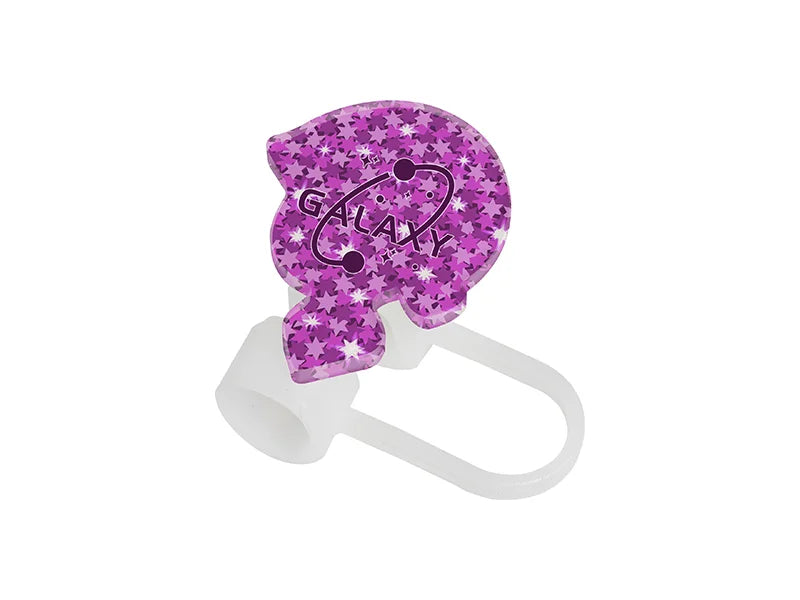 Sublimation Blank Acrylic Sticker for Straw Cover(2.7*3*0.2cm,Football Hat shape)