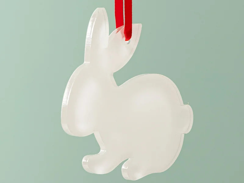 Sublimation Blank Acrylic Easter Ornament