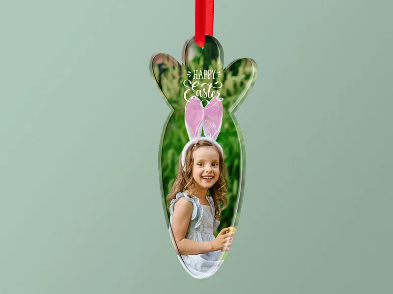 Sublimation Blank Acrylic Easter Ornament