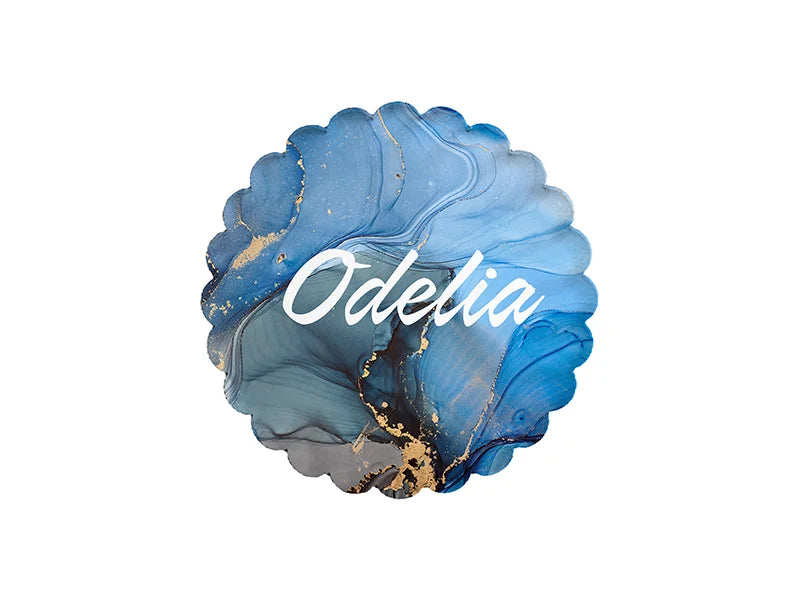 Sublimation Acrylic Name Badge(Lace shape,φ5*0.4cm)