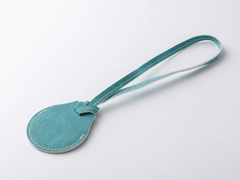 Sublimation PU AirTag Holder with Strap Bag Charm(Green)
