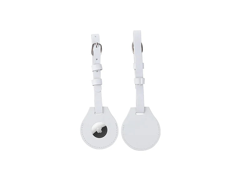 Sublimation Blanks PU AirTag Luggage Tag Holder