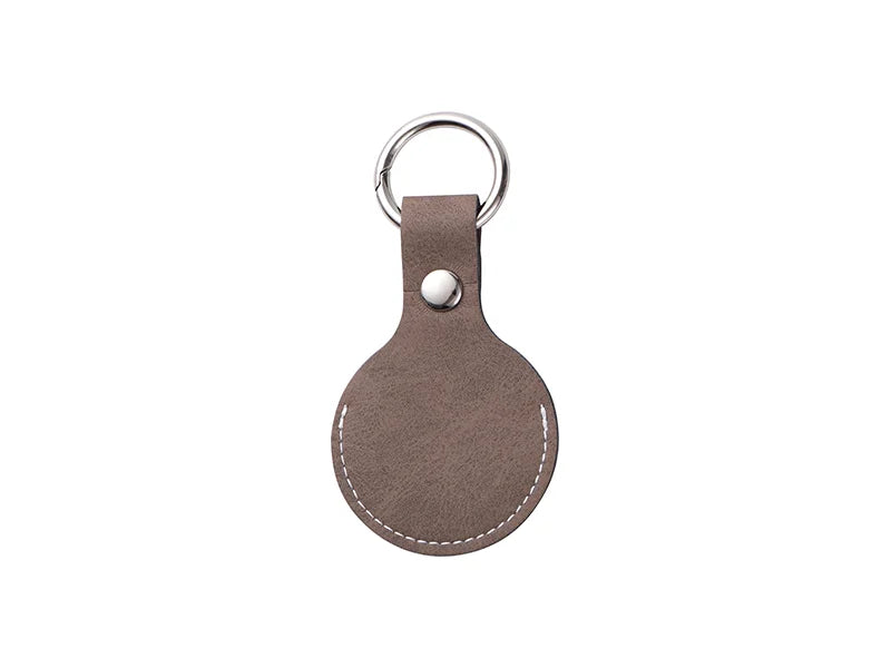 Sublimation Blanks PU AirTag Keychain Holder