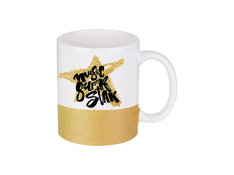 Sublimation 11oz/330ml Bottom Glitter Mug