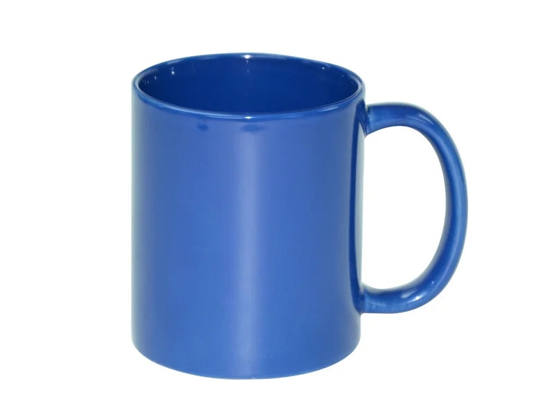 Sublimation 11oz Full Color Mug(Glossy, Middle Blue)