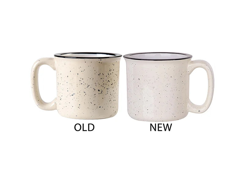 Sublimation 13oz/400ml Ceramic Enamel Mug (Beige Pattern)