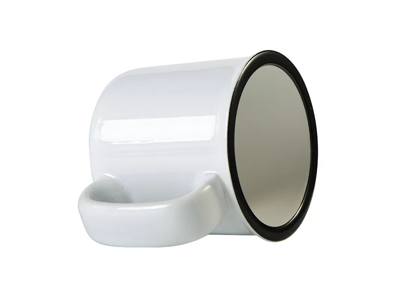 Sublimation 13oz/400ml Ceramic Enamel Coffee Mug (White)
