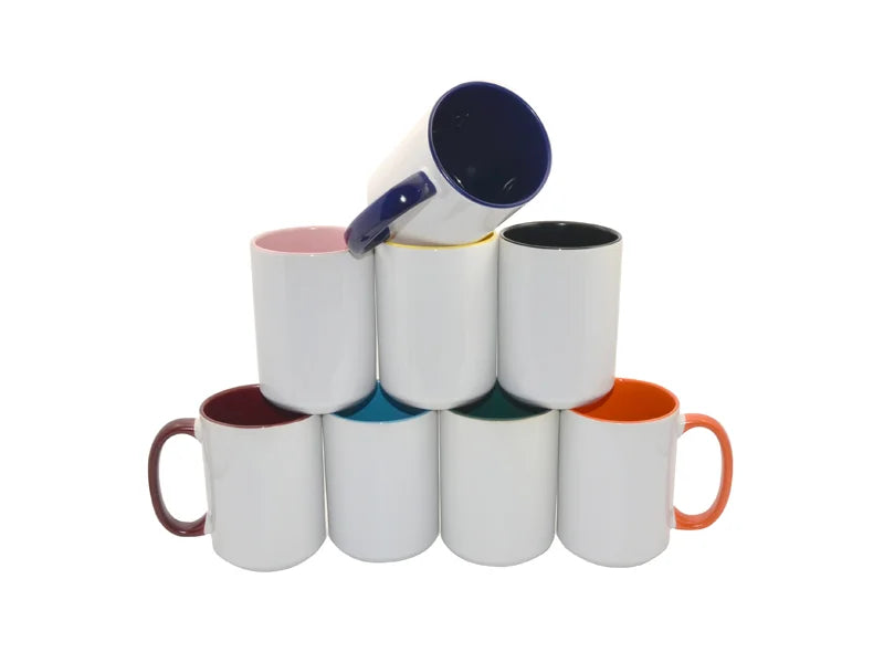 Sublimation 15oz Inner Rim Color