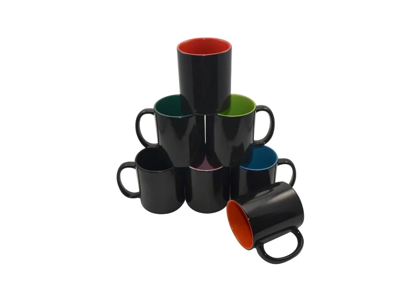 Sublimation 11oz Black Magic Mug