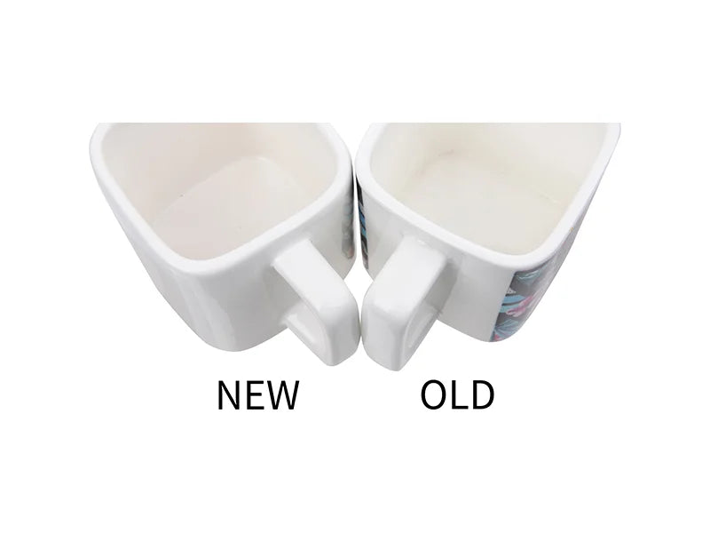 Sublimation 11oz Square White Coffee Mug