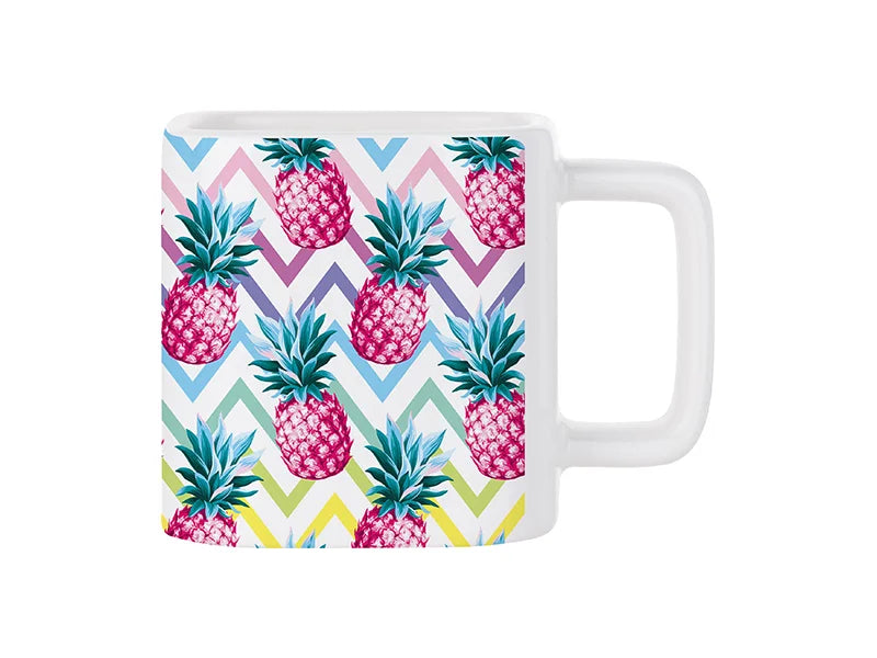 Sublimation 11oz Square White Coffee Mug