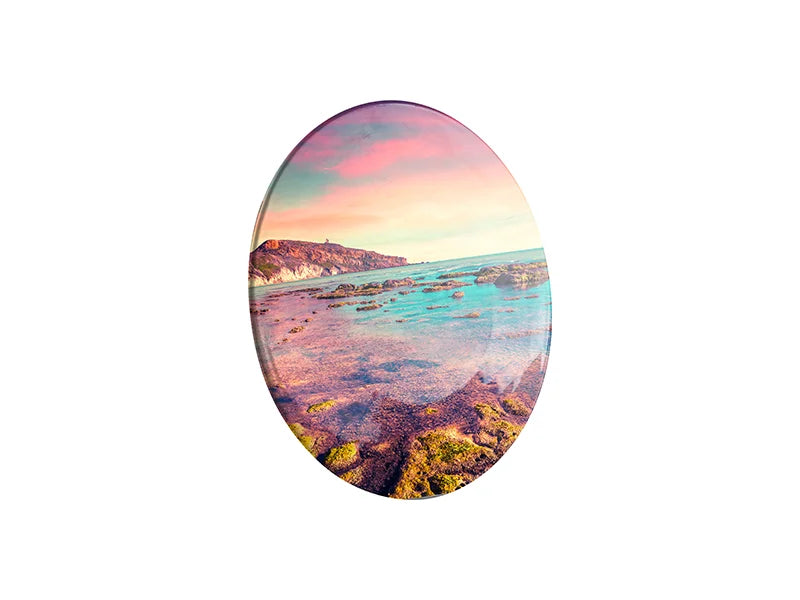 Sublimation Flat Round Ceramic Plate(9inch)