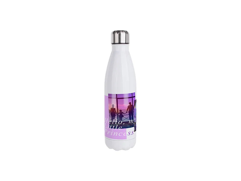 Sublimation 25oz/750ml Stainless Steel Cola Bottle (White)