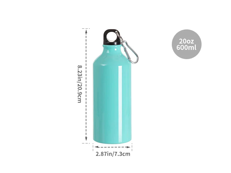 Sublimation Blanks 20oz/600ml Aluminium Water Bottle