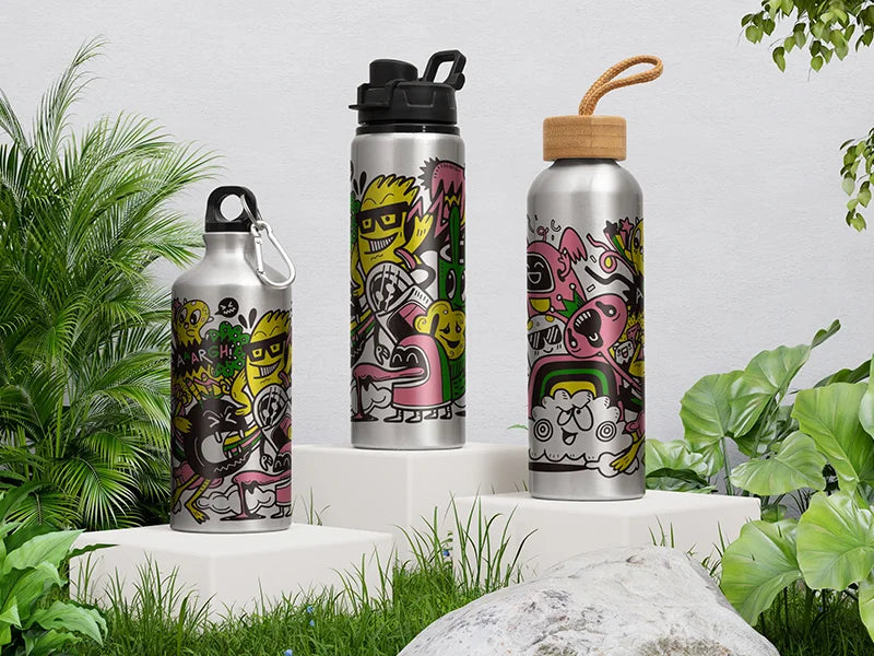Sublimation Blanks 20oz/600ml Aluminium Water Bottle