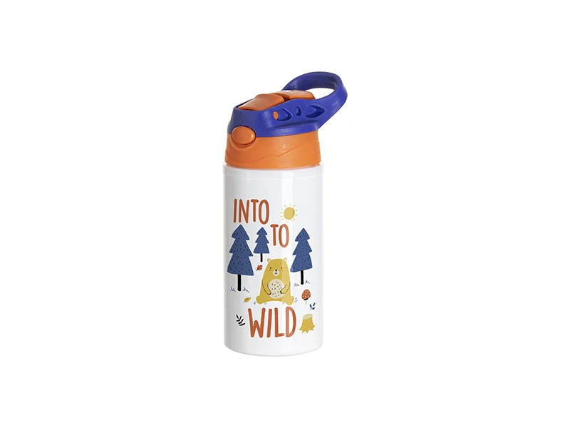 Sublimation Blanks 17oz/500ml White Aluminium Water Bottle With Lid