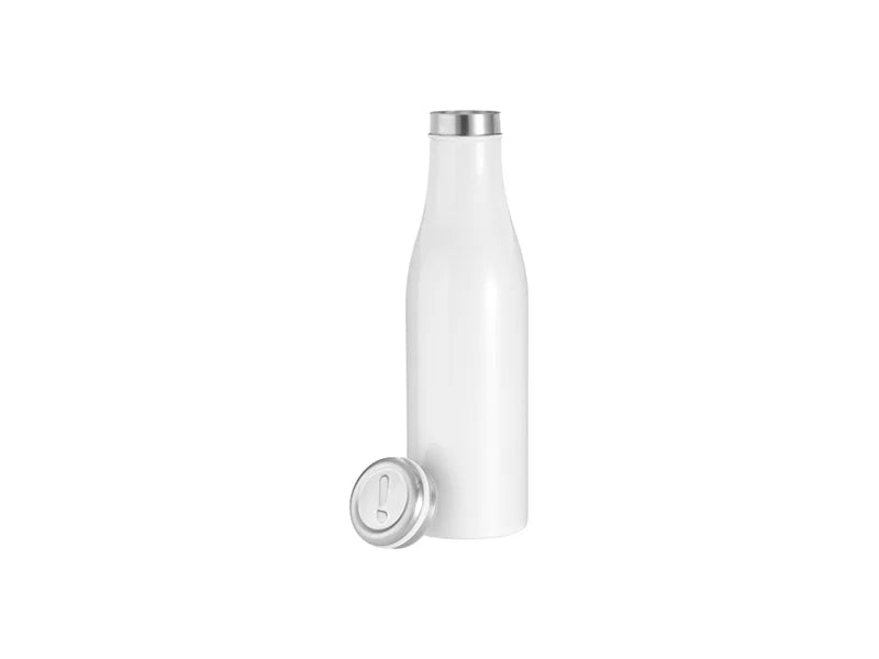 Sublimation 17oz/500ml Stainless Steel Milk Bottle (White)