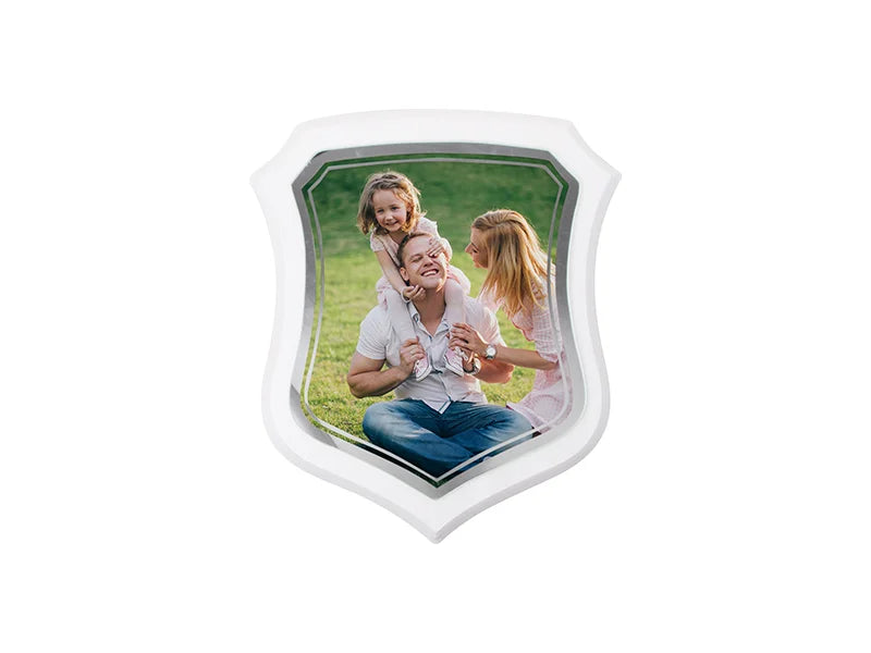 Sublimation White Plaque w/ Glass