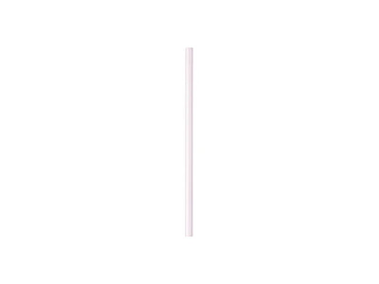 20cm Straight Pink Glass Straw