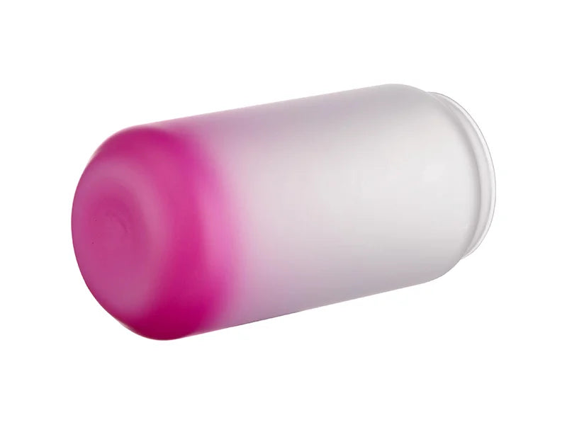 Sublimation 18oz/550ml Glass Mugs Gradient Purple
