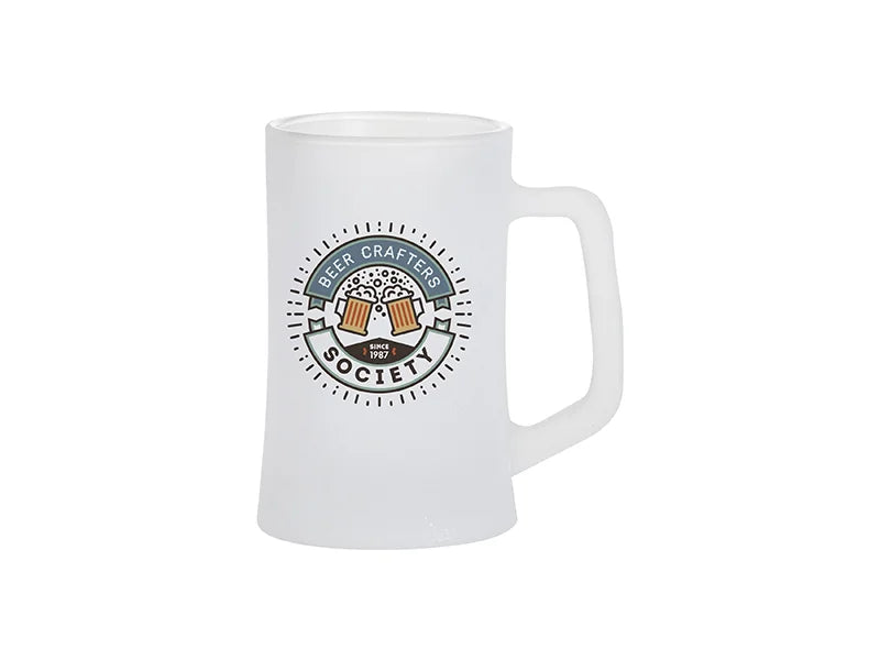 Sublimation Blanks 12oz/360ml Frosted Beer Mug