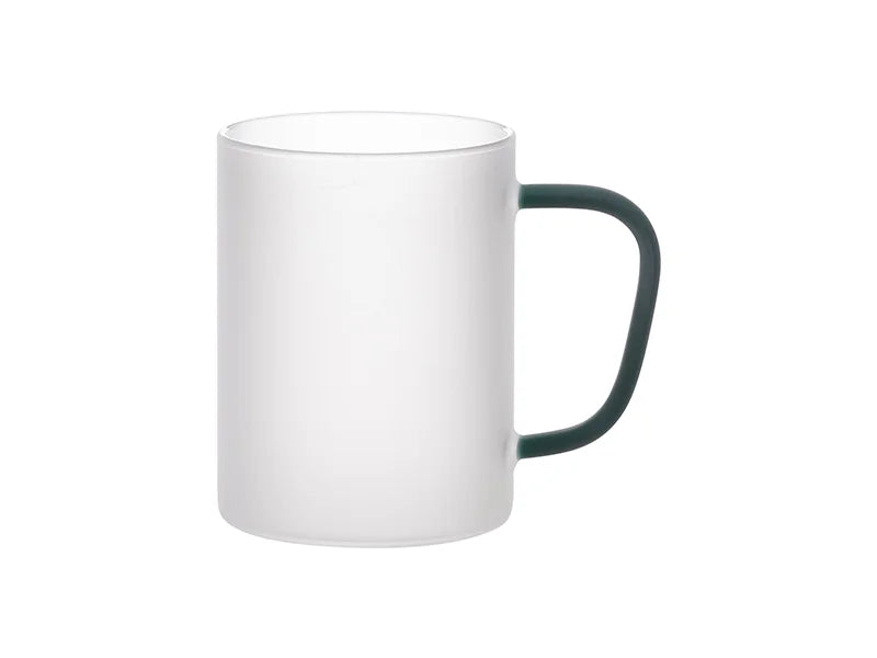 Sublimation Blanks 15oz/450ml Glass Mug(Frosted)