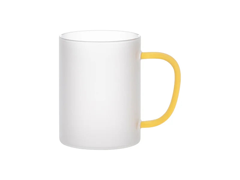 Sublimation Blanks 15oz/450ml Glass Mug(Frosted)