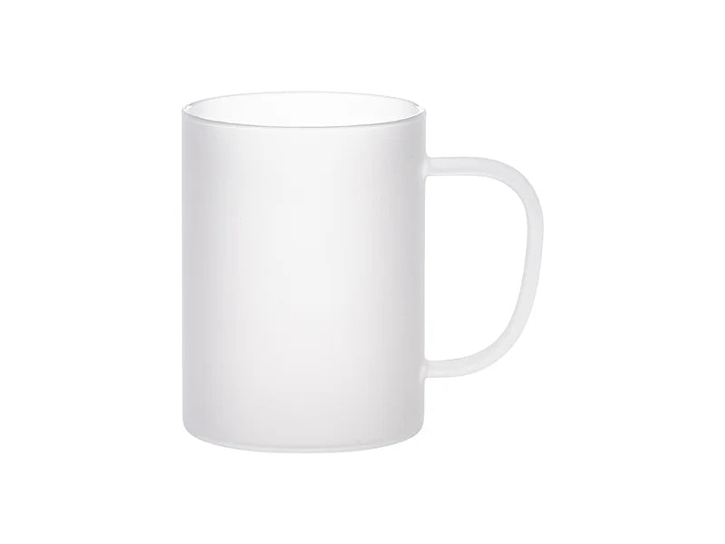 Sublimation Blanks 15oz/450ml Glass Mug(Frosted)