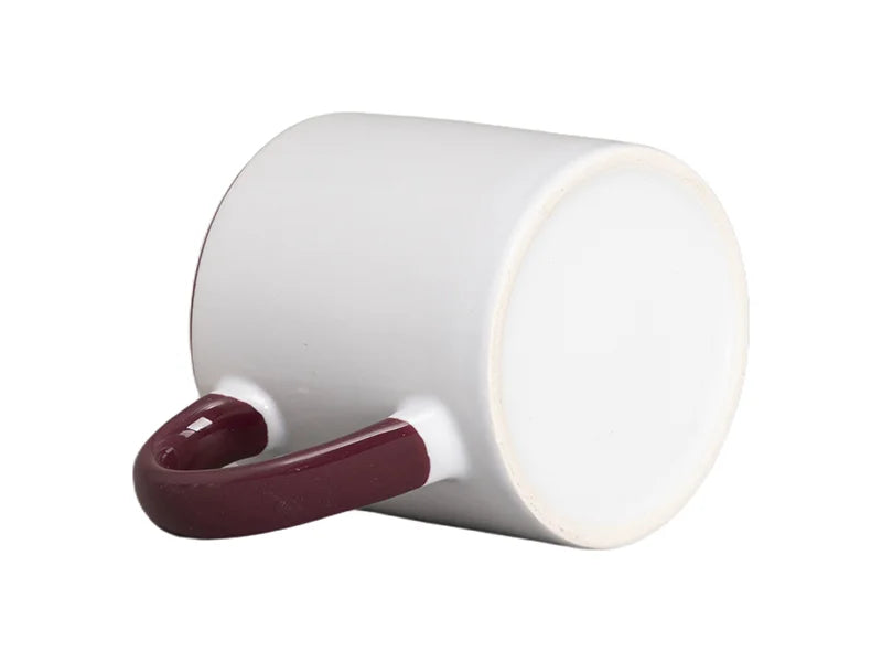 Sublimation 6oz Inner Rim Color Mug (Maroon)